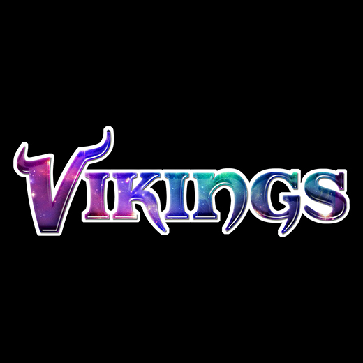 Galaxy Minnesota Vikings Logo iron on paper